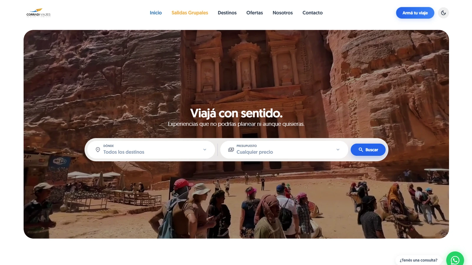 Antes y después — Agencia de Viajes