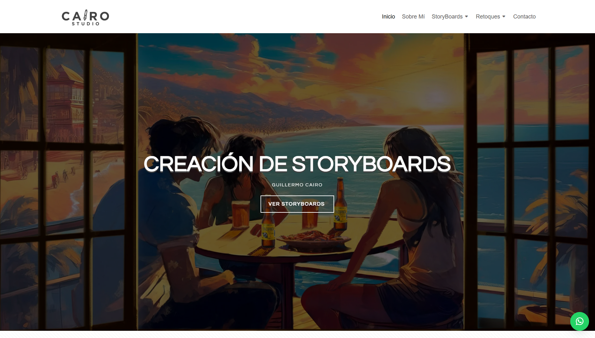 Proyecto Cairo Studio Storyboards