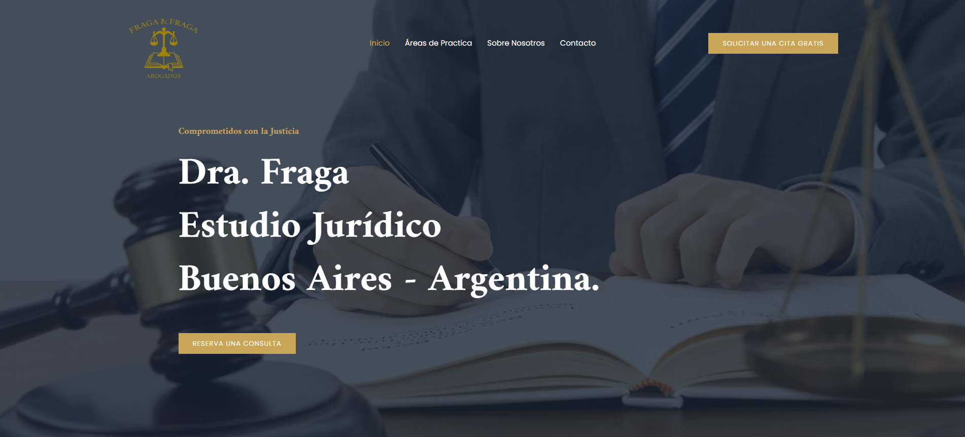Proyecto Estudio Jurídico Dra. Fraga