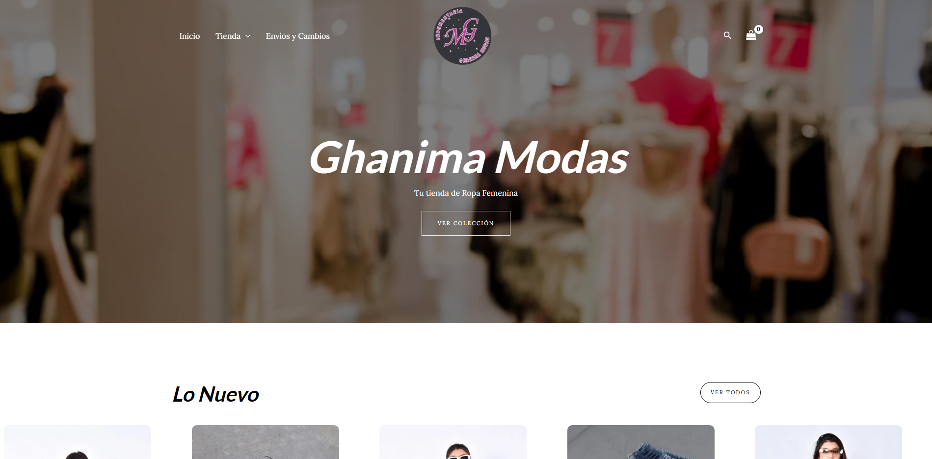 Proyecto Ghanima Modas