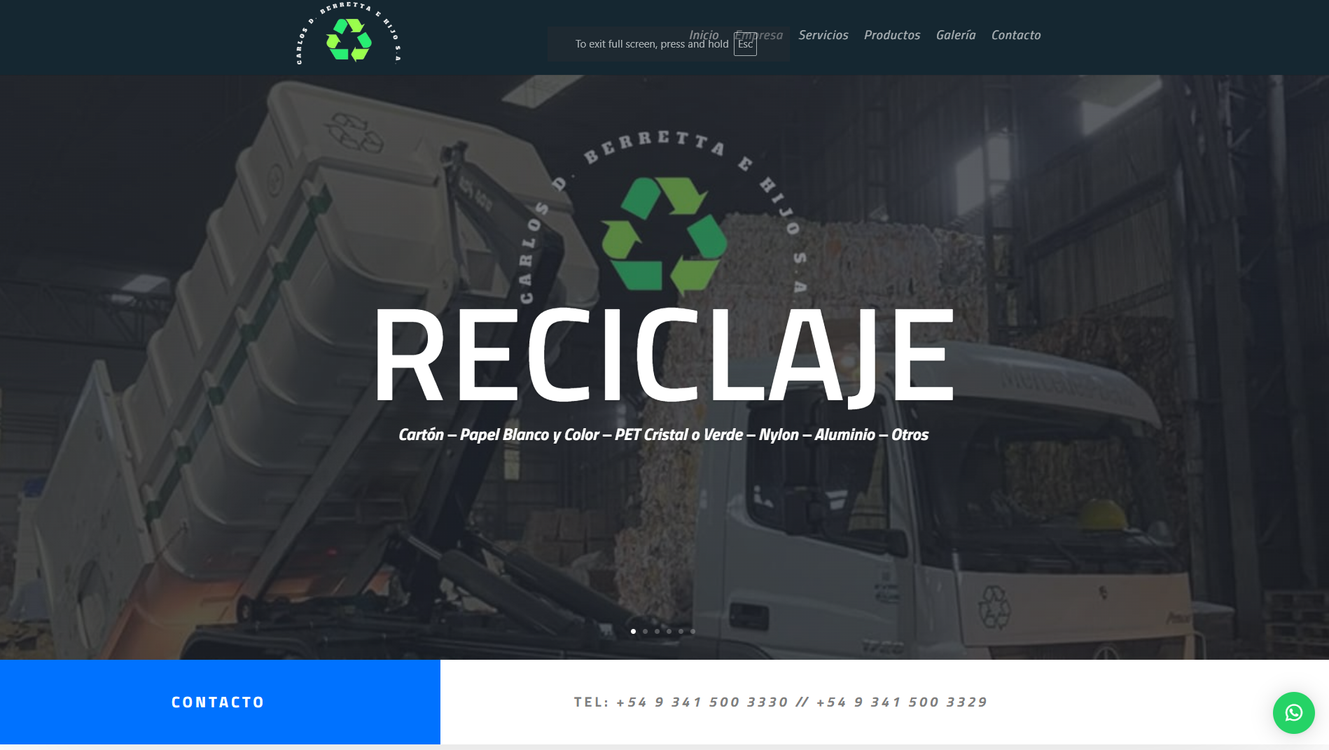 Proyecto Berretta S.A.