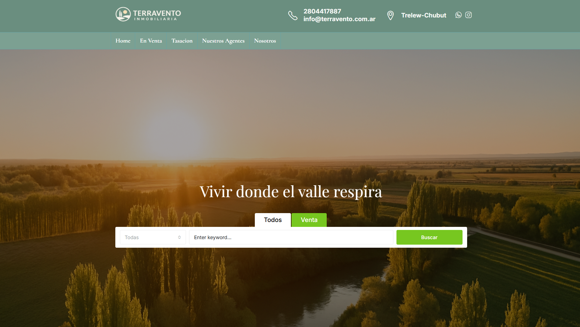 Proyecto Terraviento Inmobiliaria