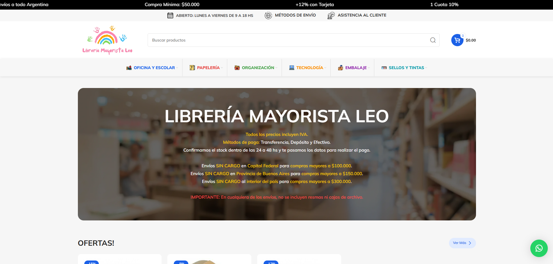 Proyecto Librería Mayorista Leo